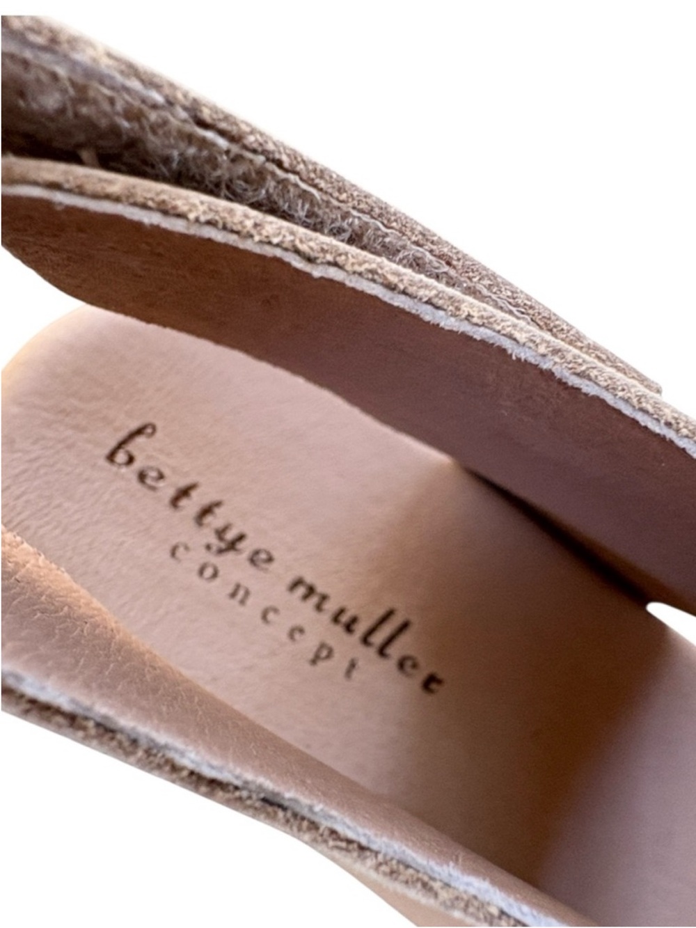 Like New Bettye Muller Leather
Sandals Cream Size 6.5 - Picture 6 of 8